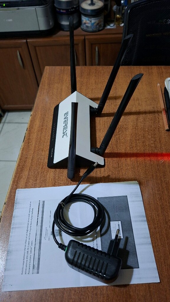 Everest 4 Antenli Access Point Bridge Router - 14