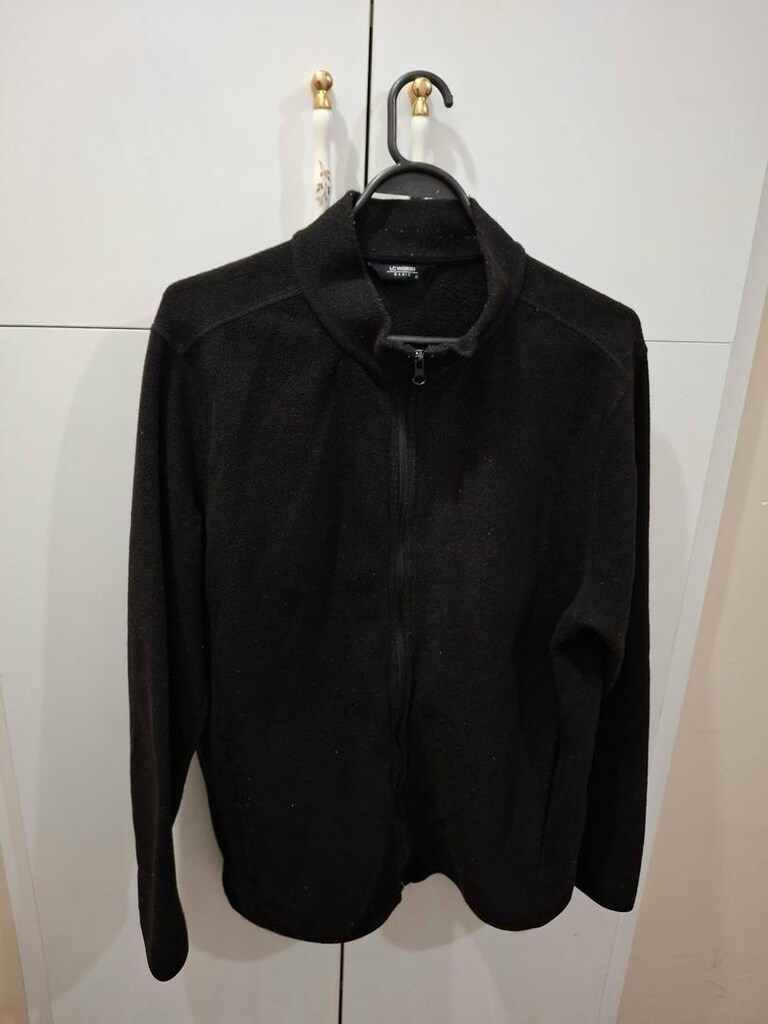 XL Siyah Polar Ceket