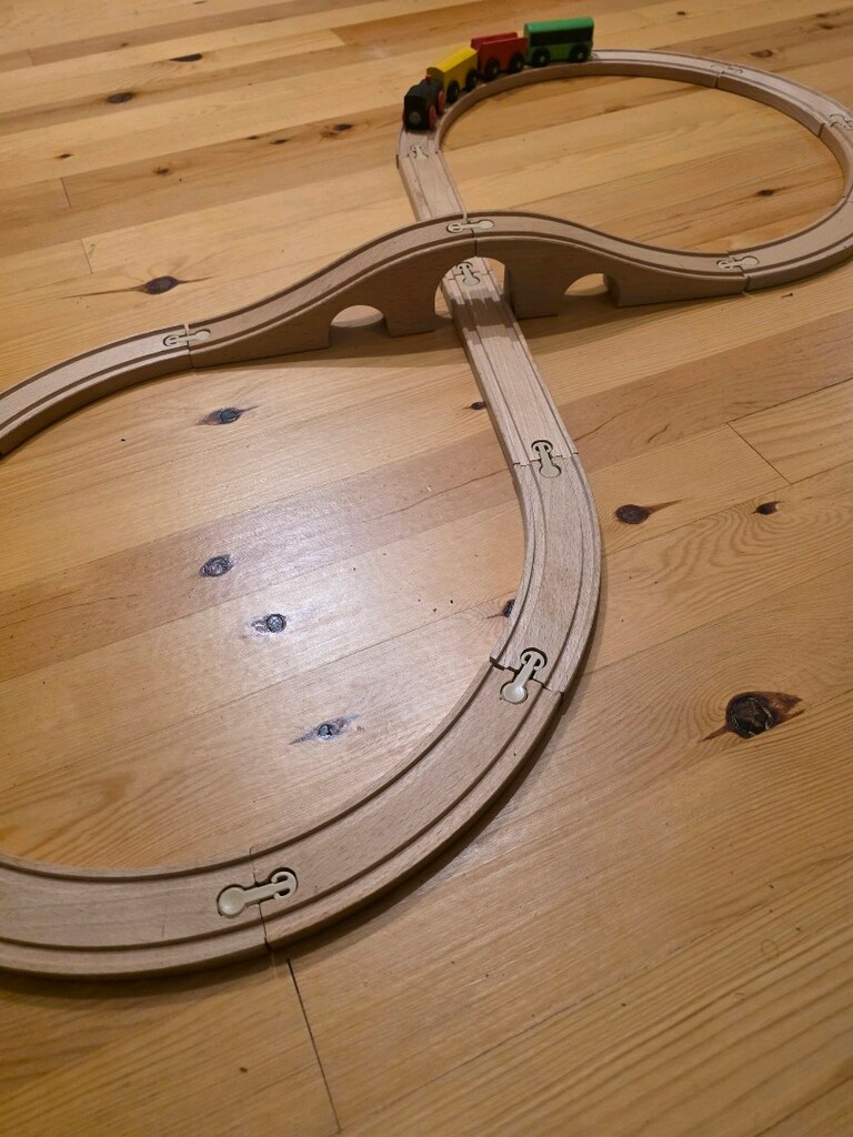 ahşap tren seti - 5