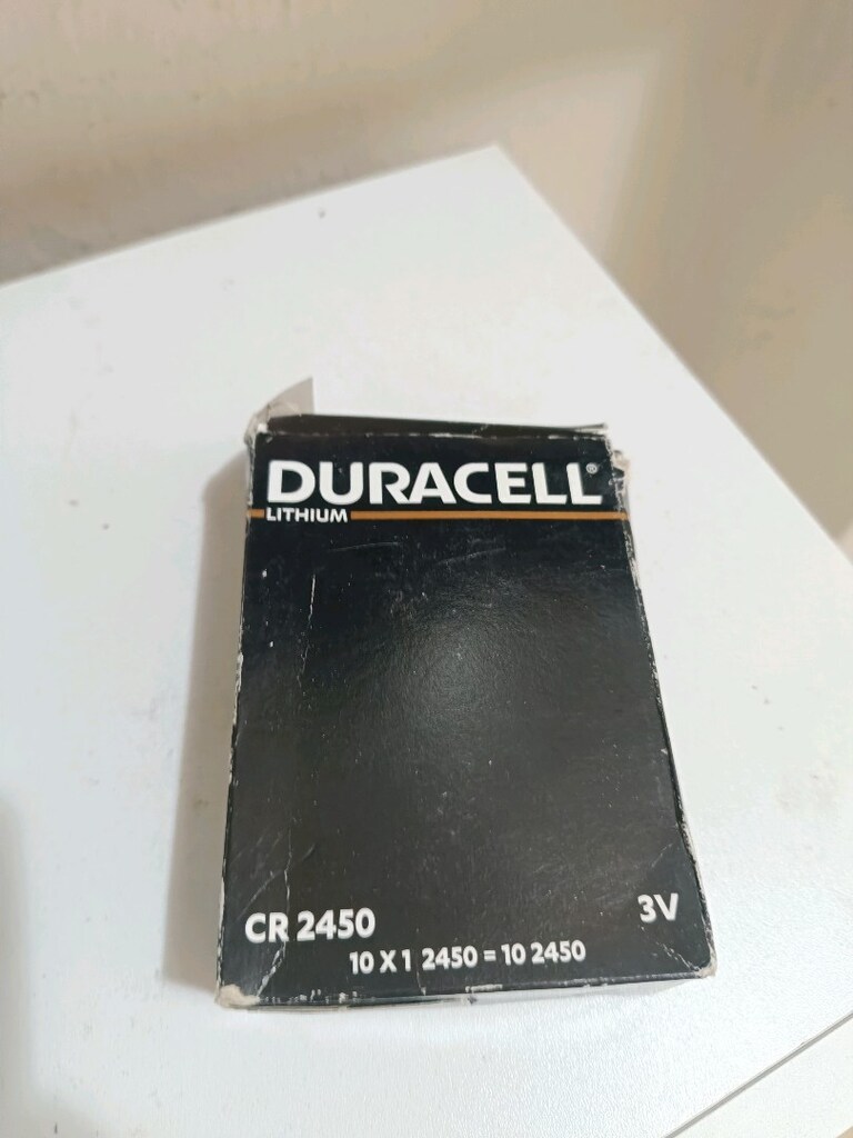 DURACELL CR2450 3V PİL SIFIR - 2
