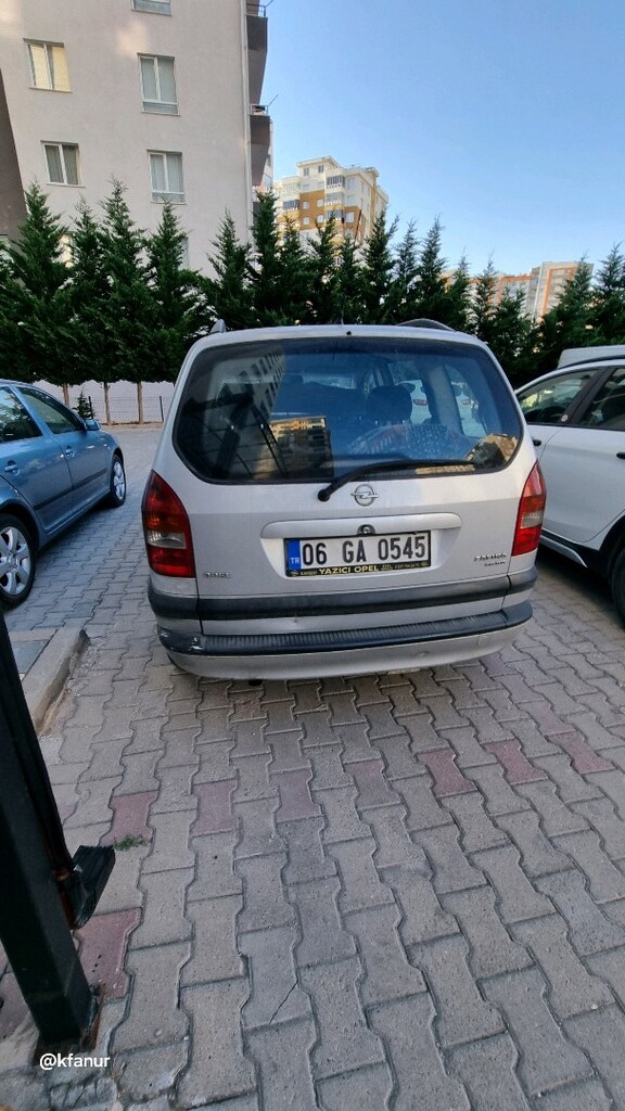 opel zafira 7 kişilik - 5