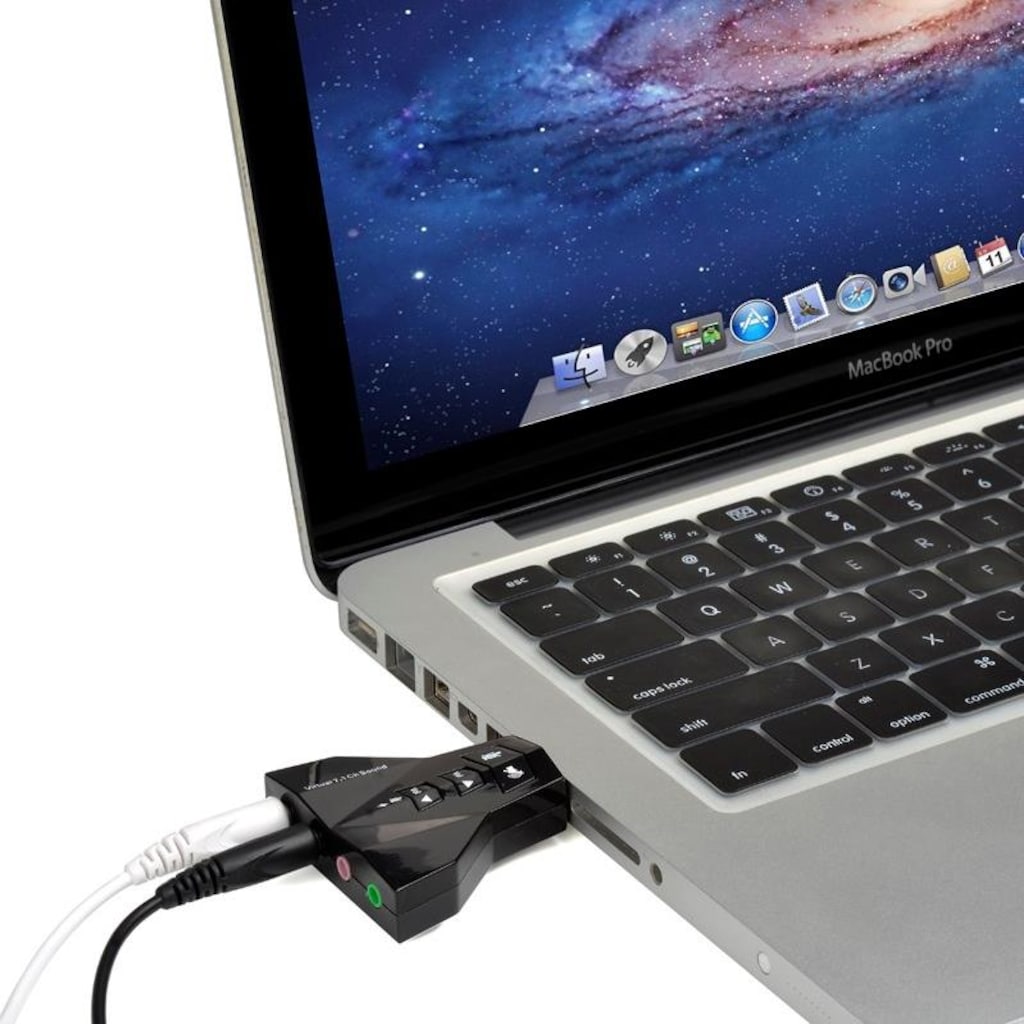 7 Kanal Mikrofon Destekli Çift Girişli Çevirici Harici Usb Ses Kartı - 5
