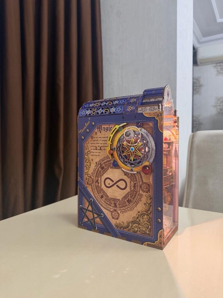 El Yapımı Book Nook / Kitaplık Dekoru - 7
