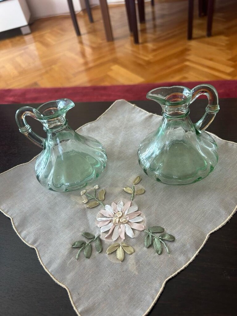 Vintage yağ ya da iksir şişesi - 2