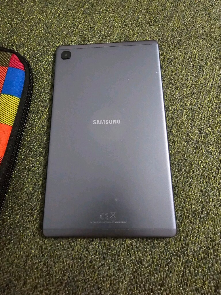 Galaxy Tab A7 Lite Gri renk, hiçbir sorunu yok. - 8