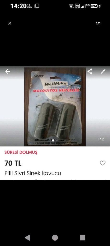 Sivrisinek cihazı - 2