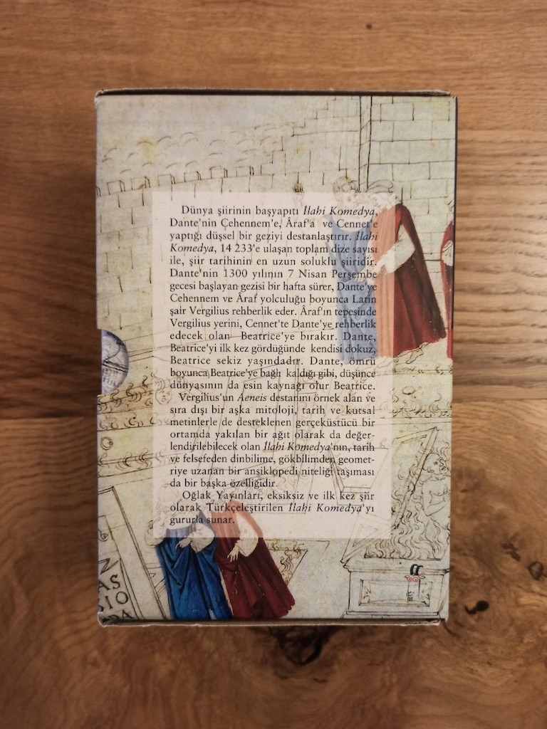 Dante İlahi Komedya 3'lü set (Oğlak Yayınları) - 2