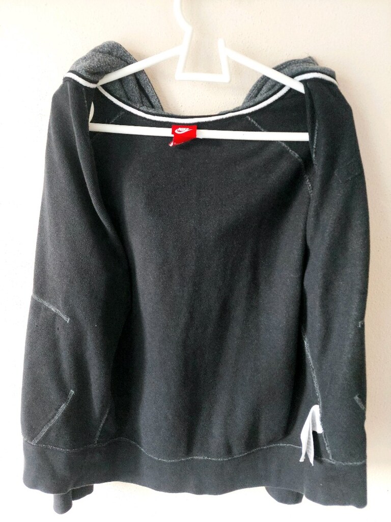 NİKE kapşonlu cepli sweatshirt-hırka - 4