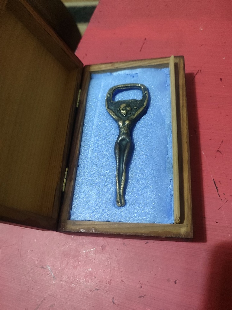 Eski pirinç Şişe açacağı - 3