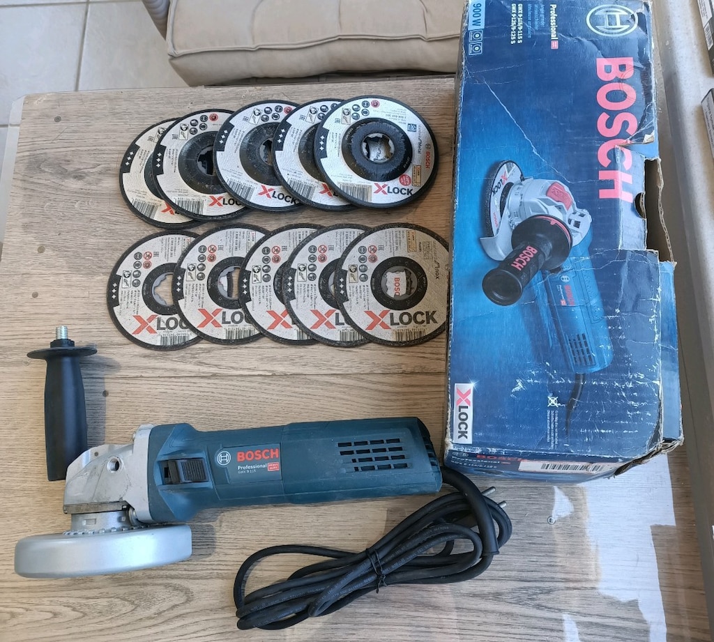 BOSCH GWX 9-115S Avuç içi taşlama - 8