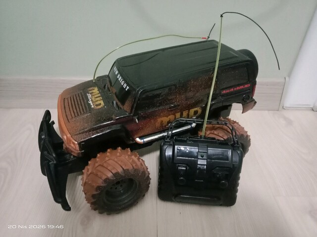 New Bright Mud Slinger Hummer 6v Şarjlı Oyyncak Araba