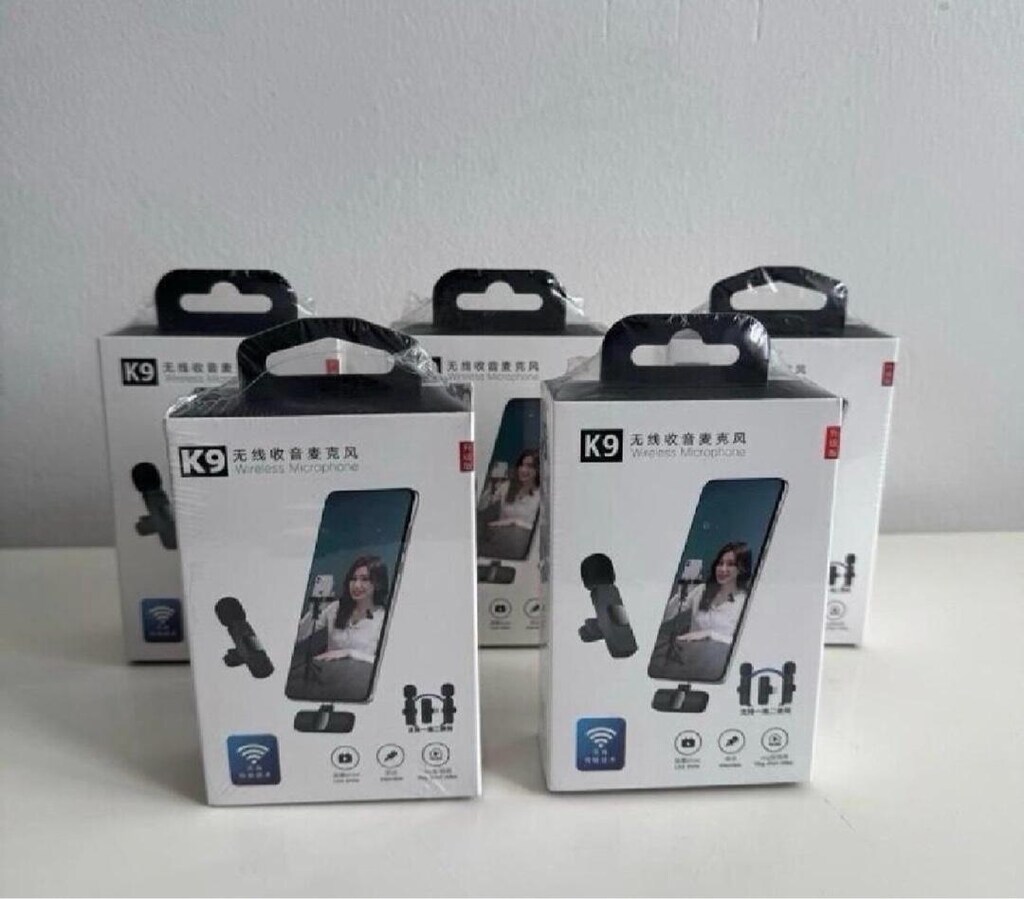 K9 Yaka Mikrofonu 2'li Type-C apple ve android - 5