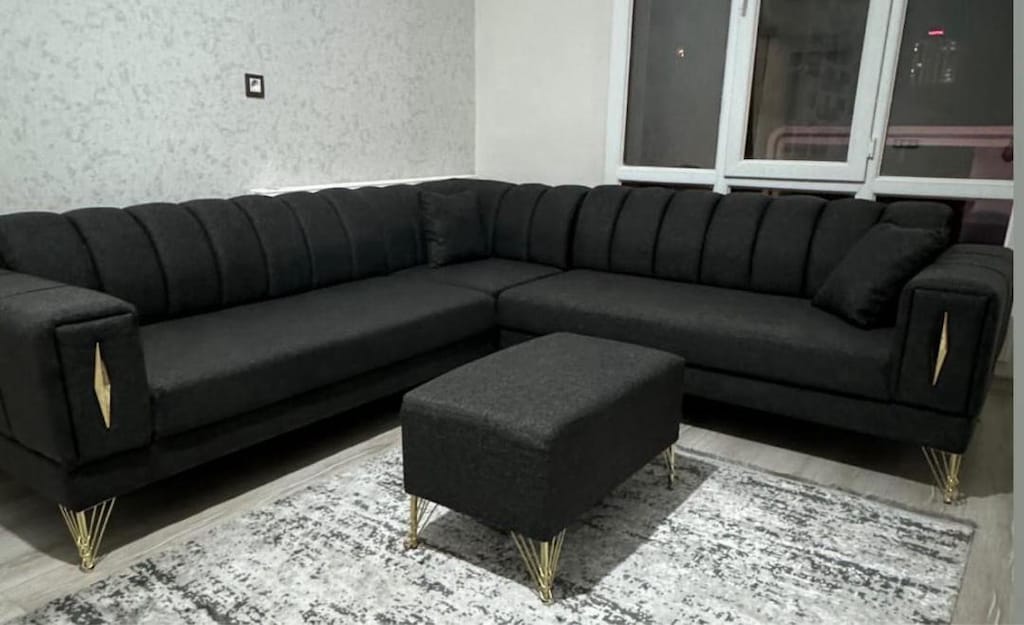 Gri Köşe Koltuk - 8