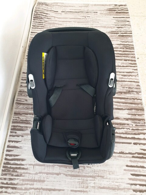 Baby Enzo Taşıma Ana Kucağı / Oto Koltuğu 0-13 kg Siyah