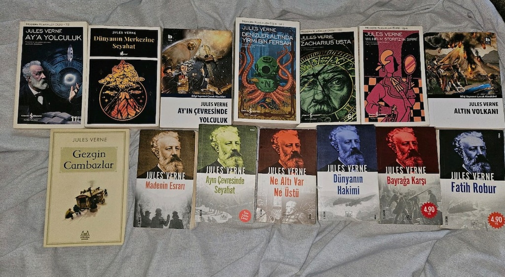 Jules Verne Kitap Koleksiyonu ( 30 Adet ) - 4