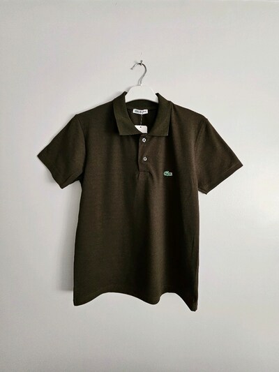 Lacoste Polo Yaka Premium T shirt M Koyu Yeşil