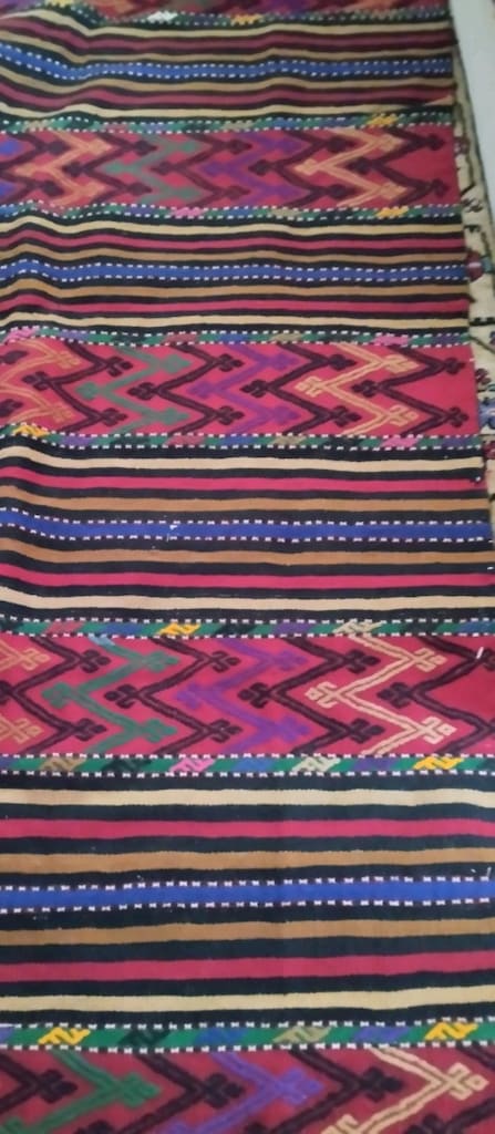 Renkli Desenli Kilim - 2