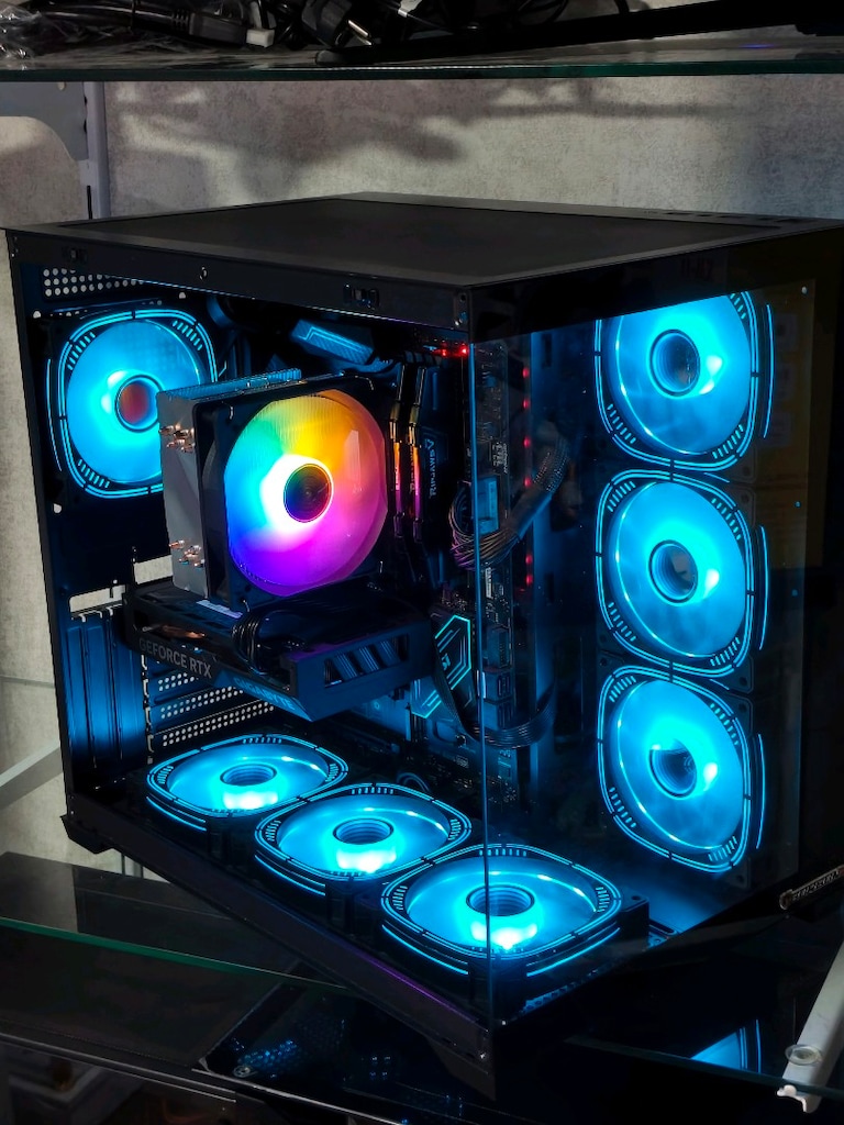 8GB RTX 4060 RYZEN 5 5600 16GB RAM 512GB M2SSD 600W AKVARYUM KASA - 3