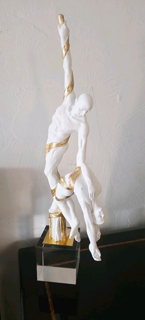 50 cm Kristal Kaideli Modern Dansçı Heykel - 2