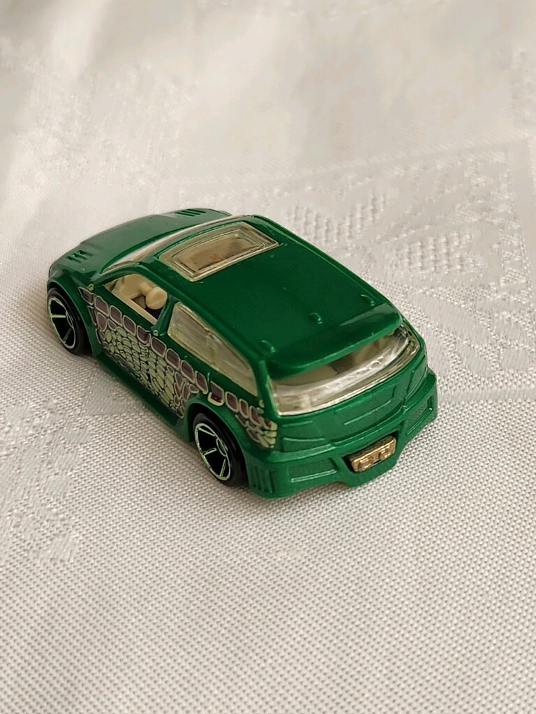 hotwheels Audacıous snake diecast 2002 üretimi metal araba - 6