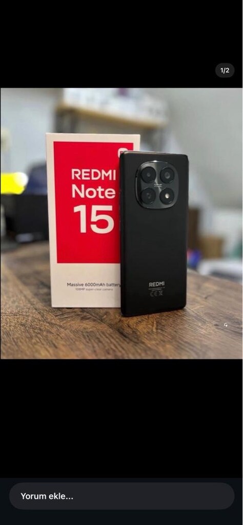 SIFIR KAPALI KUTU XİAOMİ NOT 15 8/256 GB #CANER GSM - 2