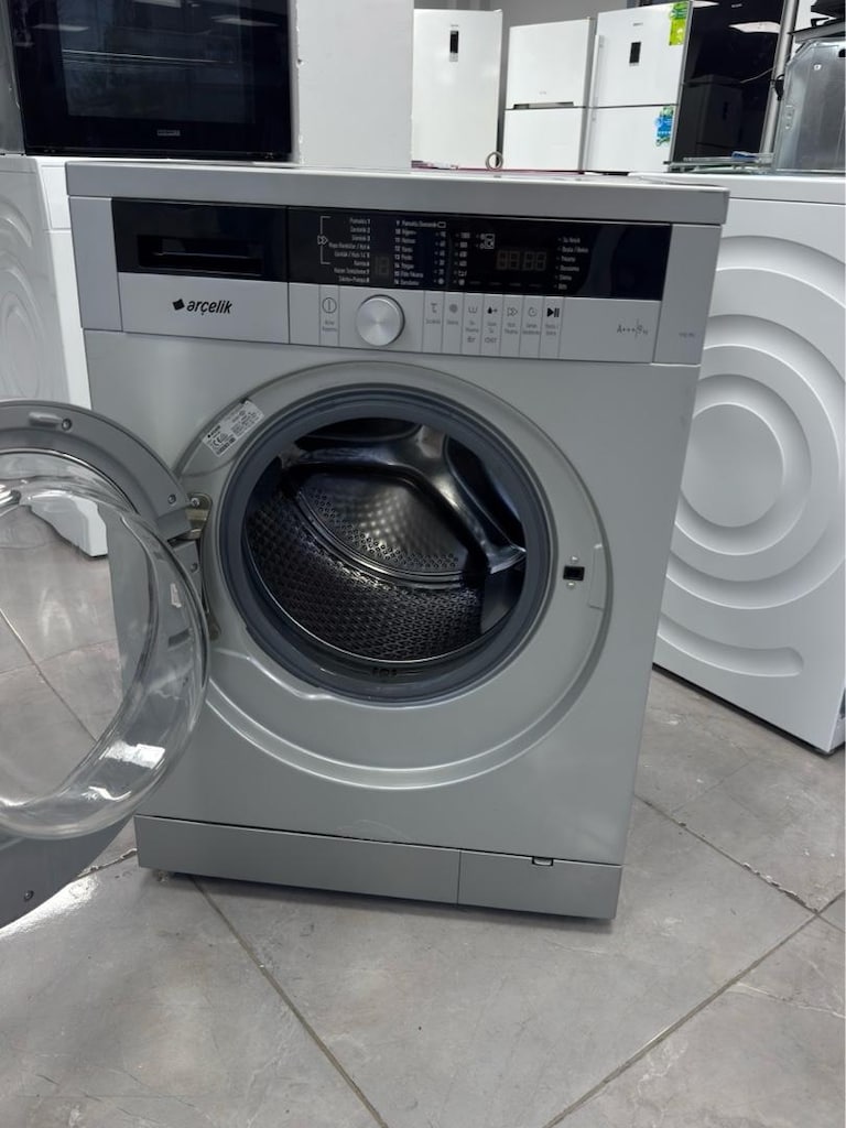 Arçelik 9 Kg A+++ Enerji İNVERTIR Çamaşır makinesi ADRESE TESLİM - 7