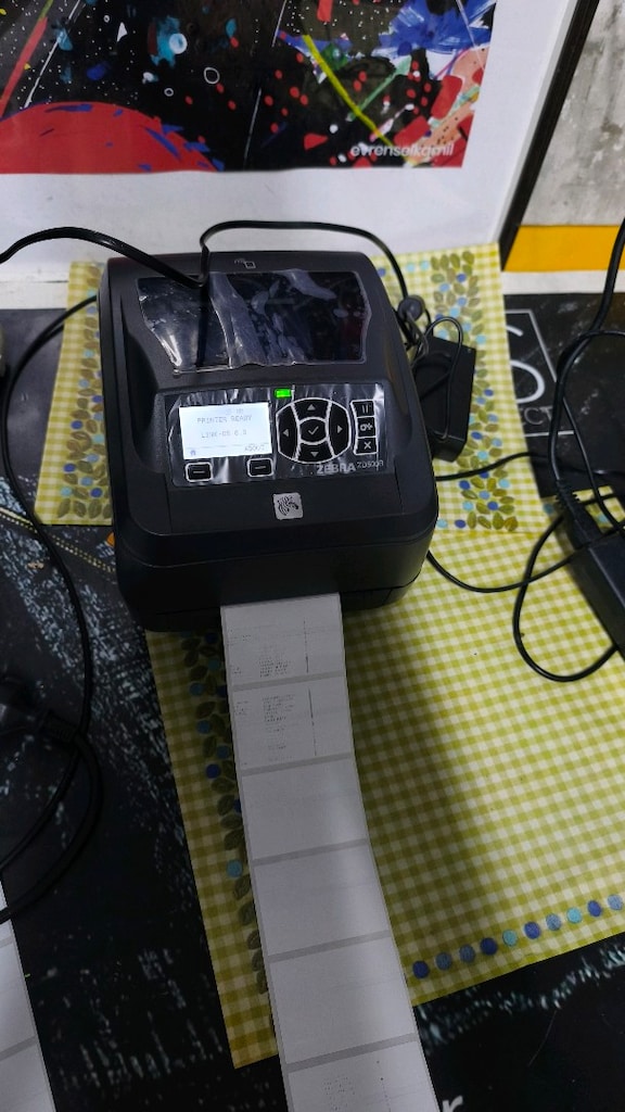 Zebra ZD500R RFID Barkod Yazıcı Sadece Ribon Değişecek - 9