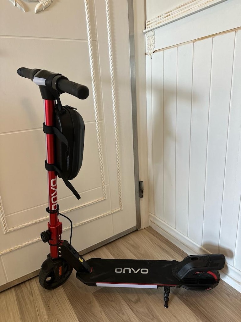 elektrikli scooterOnvo OV-KX01 150W Elektrikli Çocuk Scooter (Kırmızı) - 3