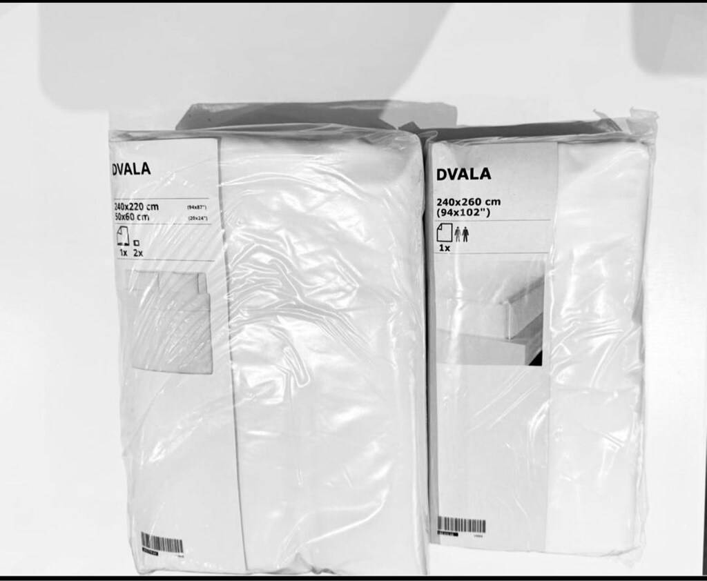 ikea 12 adet çarşaf ve nevresim takımı
