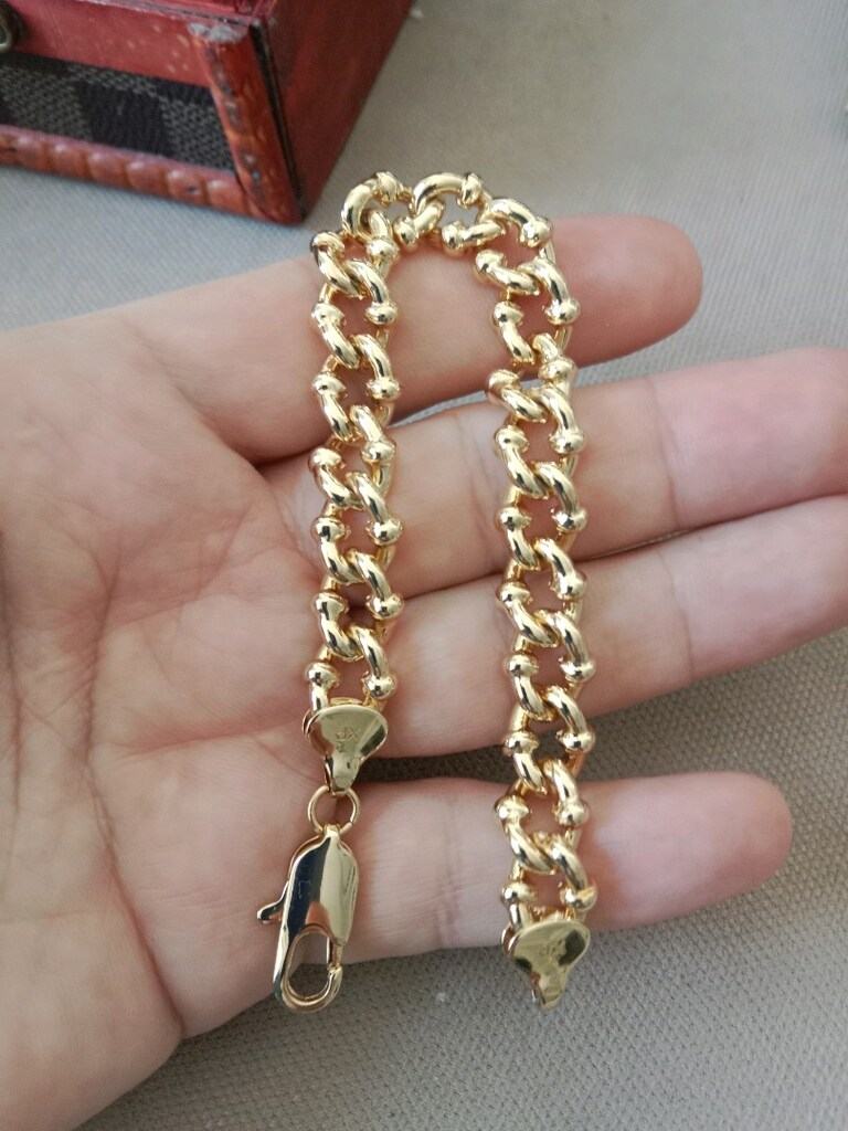 14 K kuyumcu işçiliği xupıng marka bileklikler - 13