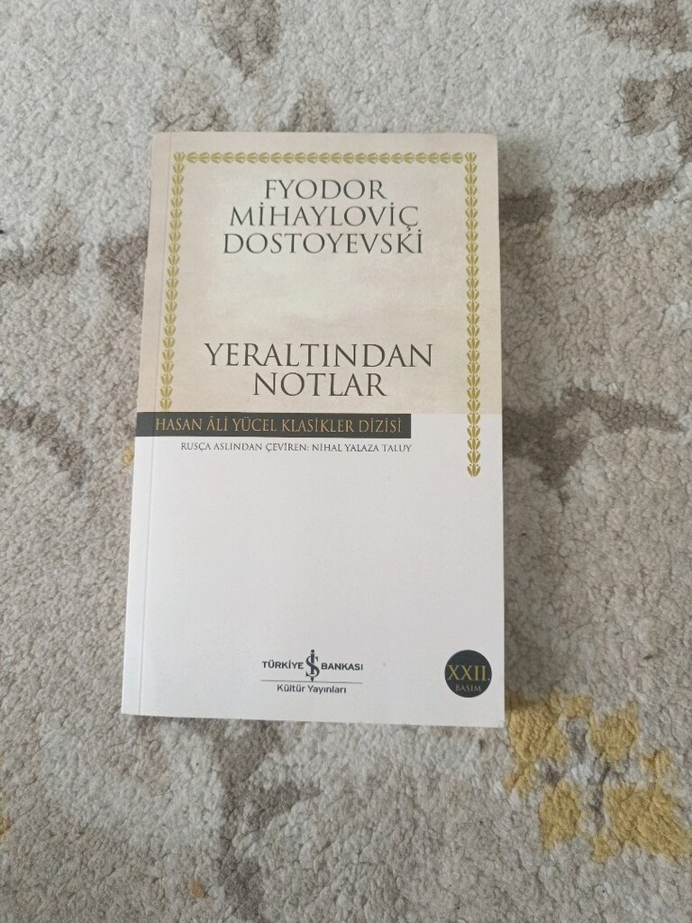 Fyodor Dostoyevski Yeraltından Notlar - 2