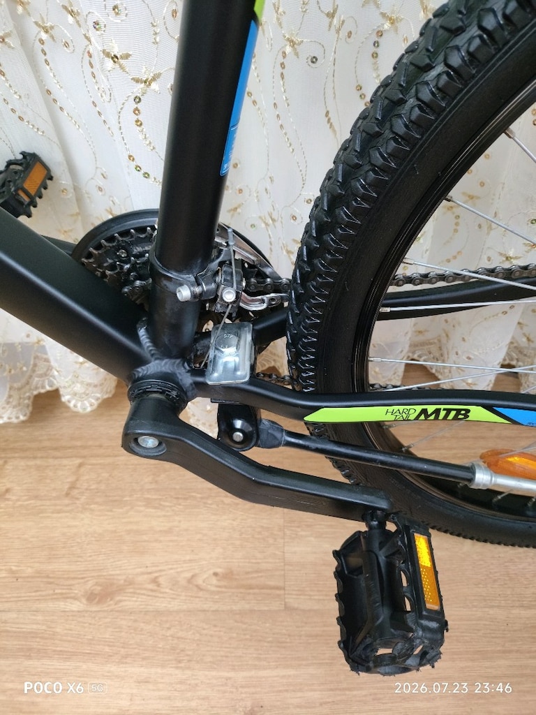 Sıfır gibi hatasız 26 jant BTWIN Rockrider 340 L kadro dağ bisikleti - 16