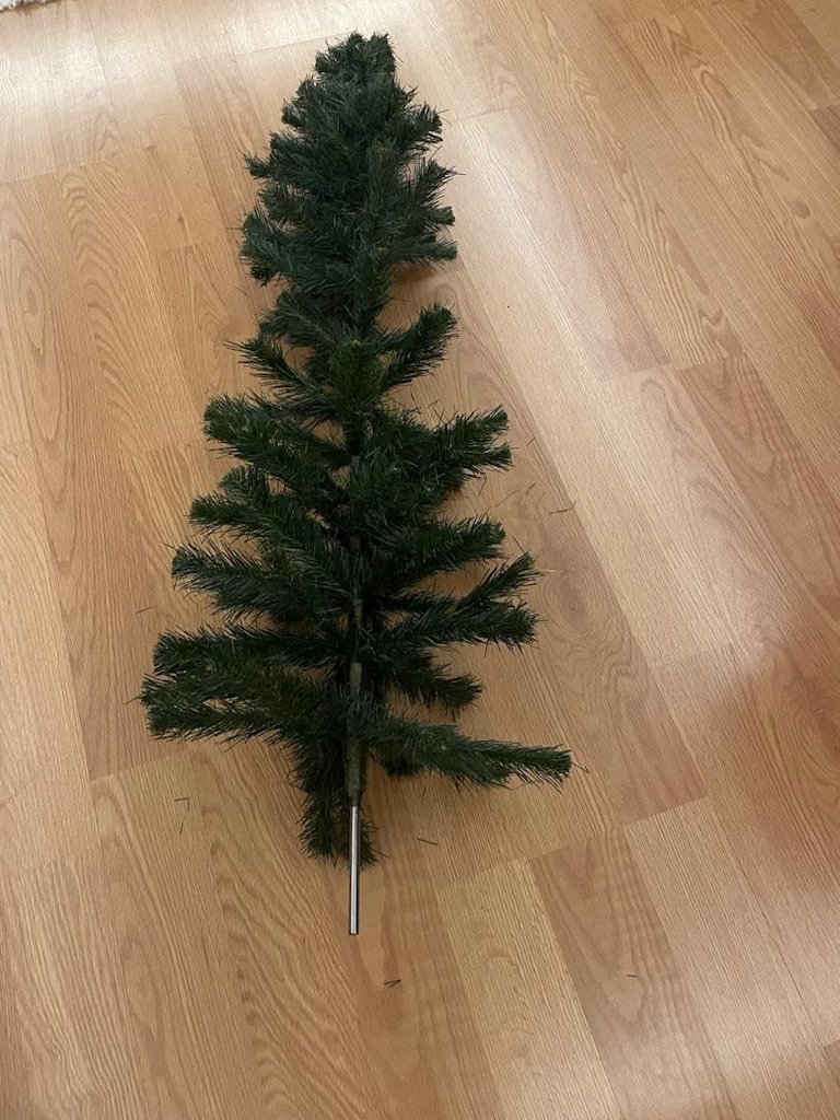 Yapay Yeşil Yılbaşı Çamı 130 cm boy - 6