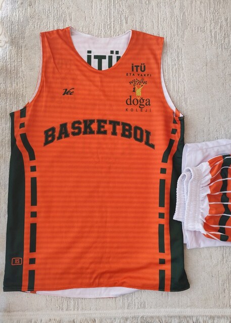 DOĞA KOLEJİ İTÜ BASKETBOL TAKIM FORMA SPOR XS