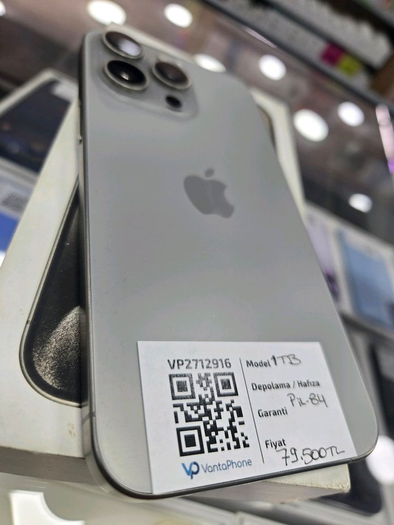 iPhone 15 Pro Max 1 tb temiz takasa açık kutu fatura mevcut - 2