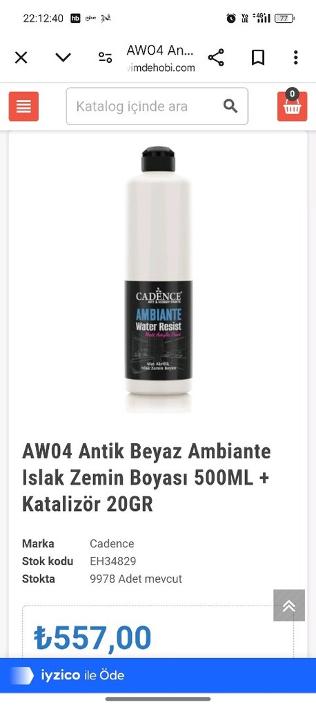 Cadence Islak Zemin Boyası - 4