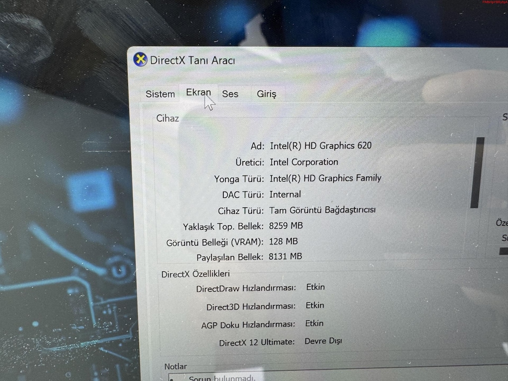 HP ELİT X2 İ5 7. NESİL 16 GB RAM 256 NVME DOKUNMATİK + KALEM - 9