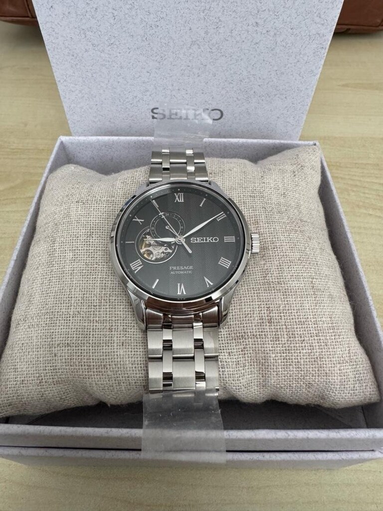Seiko Presage Japanese Zen Garden 42 mm Siyah Kadran - 3