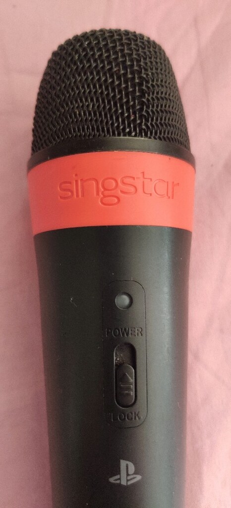 Sony PlayStation konsolları için üretilmiş kablosuz SingStar mikrofon - 3
