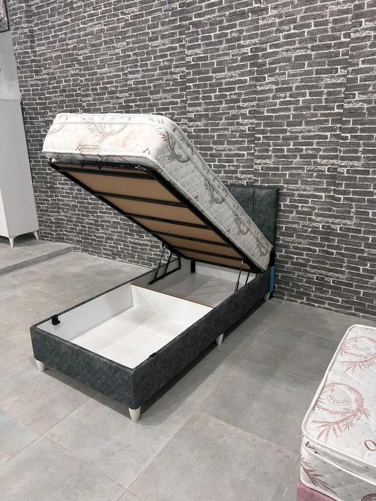 tek kişilik baza başlık yatak tkm - 2