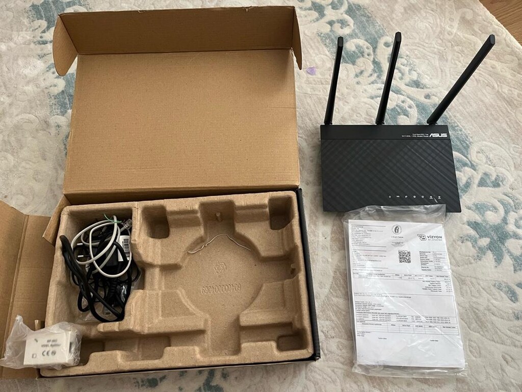 ASUS Wireless-AC750 (DSL-AC51) model VDSL/ADSL Modem Router - 2