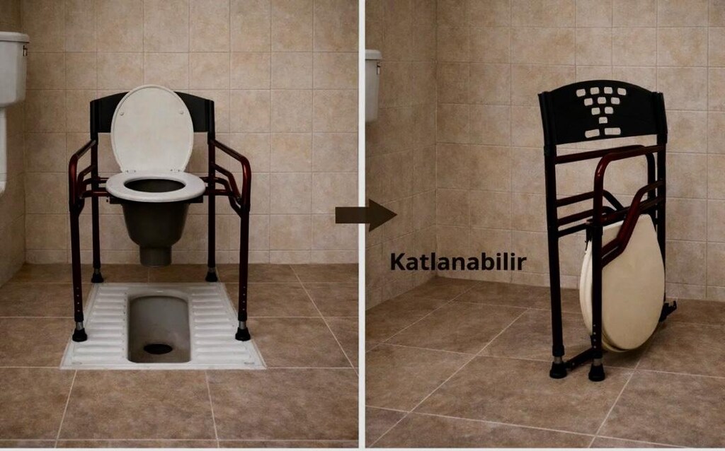 Klozetli Katlanır Sandalye - 4