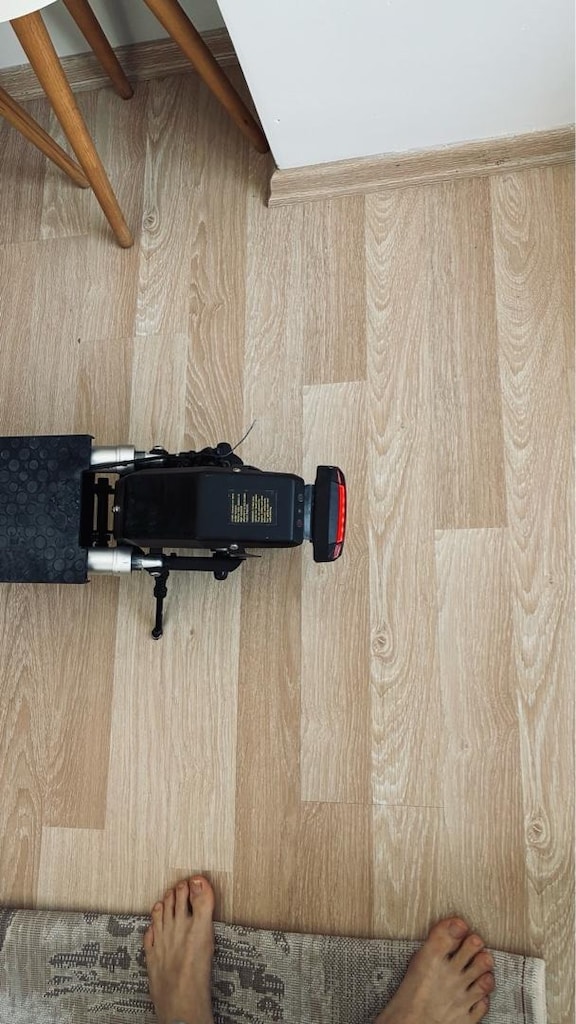 scooter elektrikli yer olmadığı için satıyorum sıfır ayarında temiz - 8