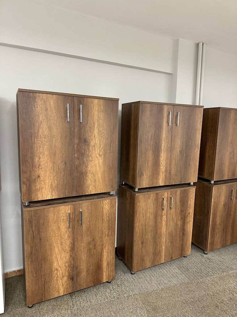 KLAS OFİS ÜSKÜDAR 80x90 BAROK CEVİZ DOSYA DOLABI SIFIR ÜRÜN - 2