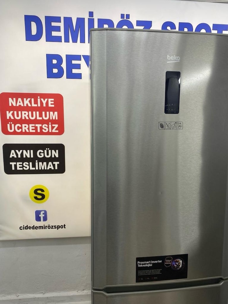 BEKO BUZDOLABI İNOX YENİ NESİL 1 YIL GARANTİLİ - 3