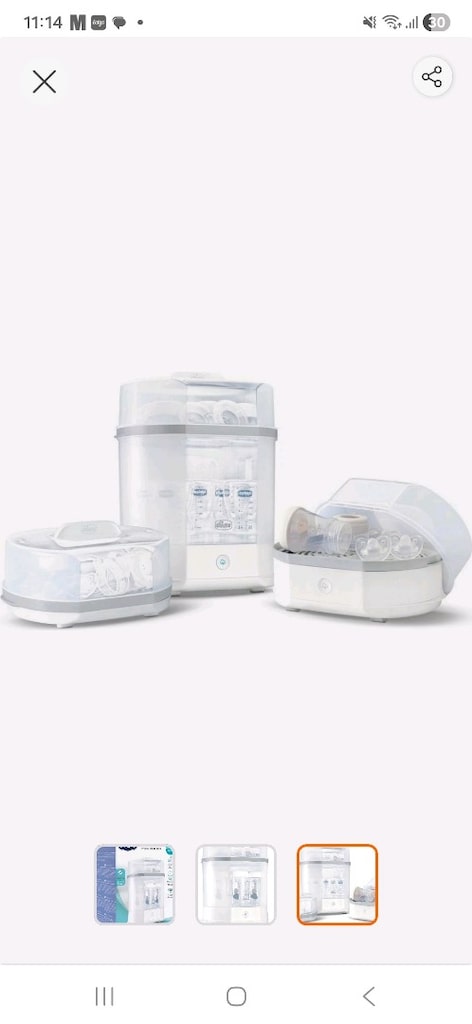 chicco 3 in 1 buharlı sterilizatör - 4