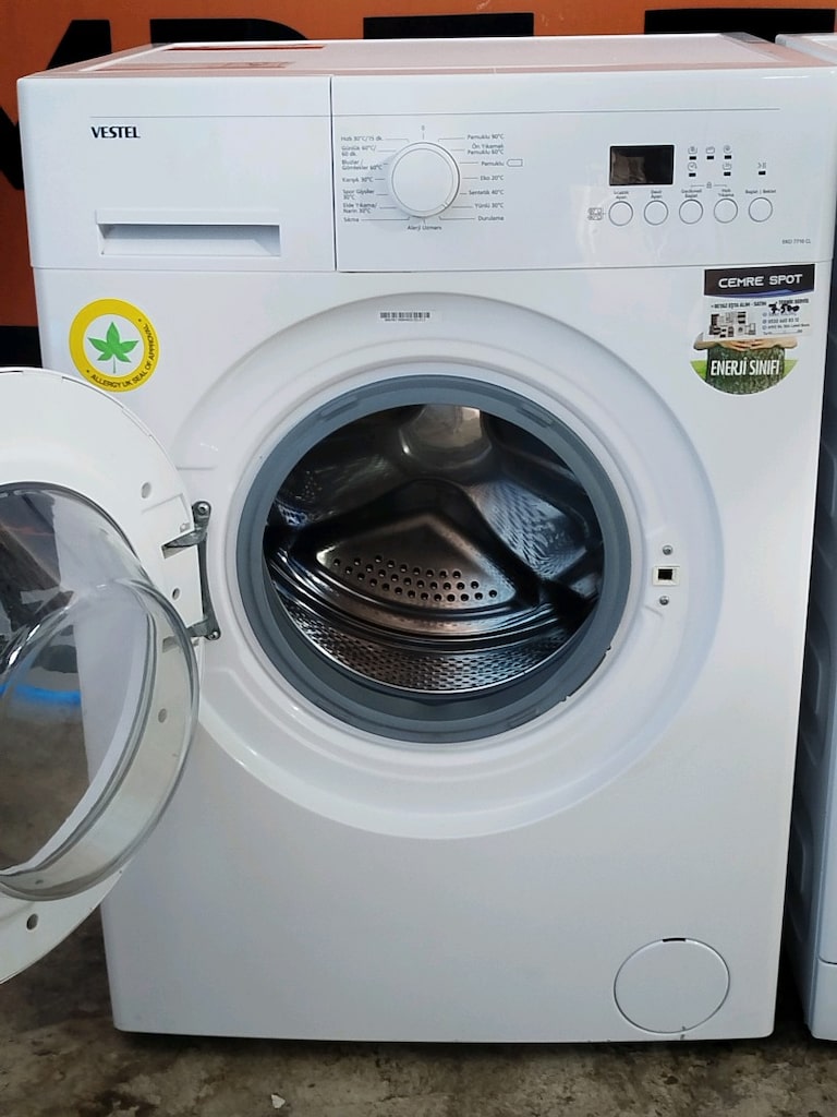 VESTEL 7 KG ÇAMAŞIR MAKİNESİ İZMİR İÇİ 3 AY GARANTİMİZ VARDIR - 3