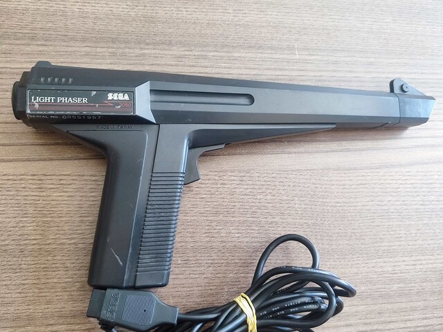 Sega Master System Orjinal Light Phaser Gun