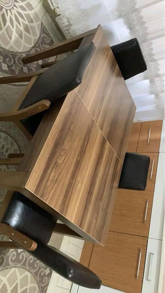 gürgen ahşap sağlam mutfak masa takımı