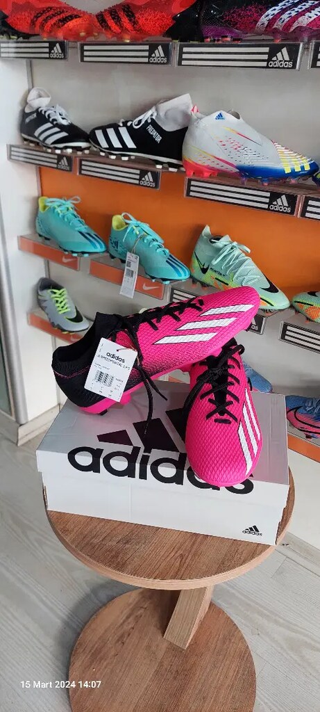 Orjinal Adidas 46 numara X SPEEDPORTAL.3 FG YARI PROF SIFIR KRAMPON - 2